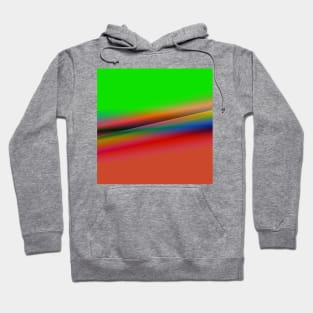 GREEN ORANGE BROWN BLUE TEXTURE ART Hoodie